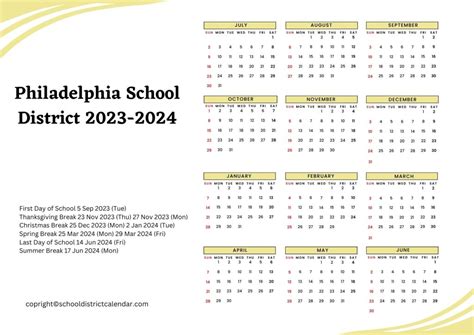 phila school district calendar|phila public school calendar 2023.